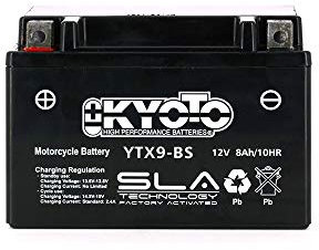 Kyoto - Batterie betriebsbereit für YAMAHA XJ 600 S DIVERSION 1992/2002