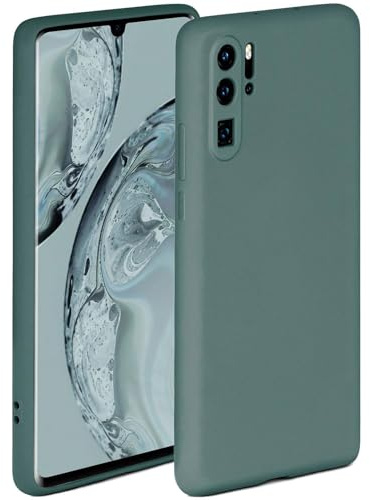 ONEFLOW Soft Case für Huawei P30 Pro/P30 Pro New Ed Hülle aus Silikon mit Kameraschutz, Silikonhülle mit erhöhtem Schutz fürs Display, Backcover Schutzhülle, weiche Handyhülle, Petrol