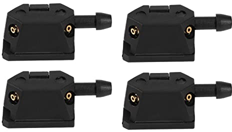 Be In Your Mind 2 Paar Auto Scheibenwischer Links und rechts Wischerarm Düsenscheiben A0008604847 Scheibenwaschanlage Wischerblatt Wassersprühdüsen Kunststoff