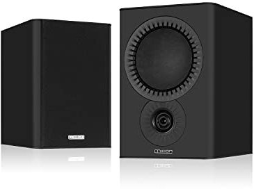 Mission QX-1 MKII Bookshelf Standmount / Surround Speakers - Lux Black (Pair)