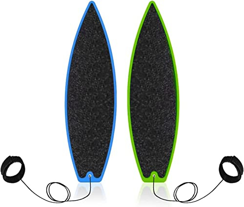 Kiuiom Mini Surfboard, Finger Surfbrett, Fingerspitzen Surfbrett, 2PCS Fingerbrett-Spielzeug Mini Fingerboards Griffbrett Miniatur Spielzeug Kreatives Spielzeug für Jungen Mädchen Erwachsene