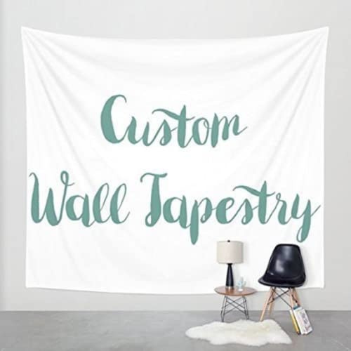 ZXH Wandteppich Personalisiert,Benutzerdefinierte Tapisserie,Personalisierte Wandbehang,Wandteppich Decke Wohnkultur Für Schlafzimmer Wohnzimmer (90 in x 71 in (230 x 180 cm))