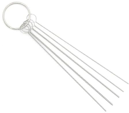 Carburatore Strumento Pulizia Carburatore Getto Sporco Carbonio Spazzole Rimuovere Gli Aghi Auto Moto Ciclomotore Scooter ATV Getti Carburatore Kit Pulizia Dei Fili Carburatore Assemblaggio(Needles)