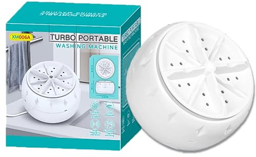 Machine a Laver Portable, Mini Machine à Laver, Mini Lave Linge, Machine a Laver Camping, Portable Washing Machine, Petite Machine à Laver pour Chaussettes, Sous-Vêtements, Vêtements de Bébé, Voyage