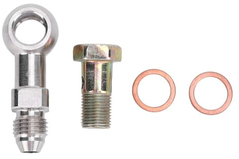 TKSE 4an Bis 1/8in NPT Banjo Bolt Edelstahl Starker Tragverbindung Banjo Adapter Connector Kit Kit