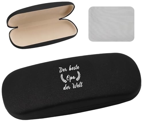 Opa Geschenk,Weihnachtsgeschenke Geschenke Zum Geburtstag Personalisierte Geschenk Für Opa Von Enkel Brillenetui Hardcase Herren Valentinstag Geschenke Sinnvolle Ostergeschenke Vatertagsgeschenk