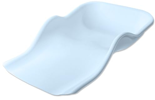 Flexible Foot Debris Tray - Podiatry Chiropody Domicilary - Soft Rubberised Tray Comfortable Easy Clean - Carry Bag Included (Blue)