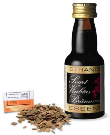 Esencia Schnapps Style Grosella Negra 25ml – Aroma Sin Alcohol Para Vodka Y Licores