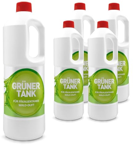 Gamix Chemietoilettenflüssigkeit für Fäkalientanks - hochkonzentrierte Sanitärflüssigkeit für Camping, Wohnmobil, Caravan & Boot - reduziert Gerüche, erleichtert Tankentleerung