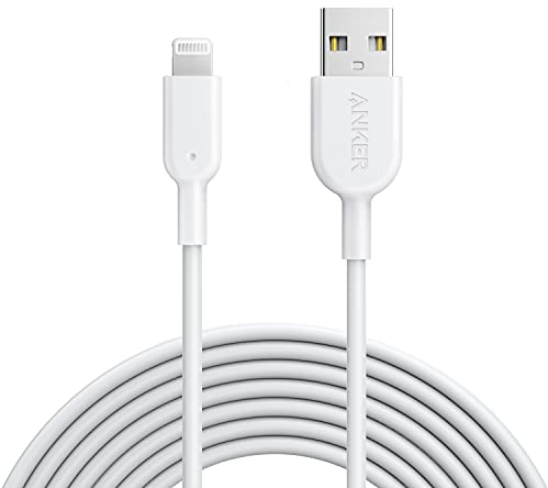 Anker iPhone Charger Cable, PowerLine II Lightning Cable (10ft /3m), Probably The World's Most Durable Cable, MFi Certified for iPhone 6/6 Plus/ 7/7 Plus / 8/8 Plus/X/XR/XS/XS Max