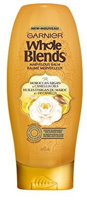 Garnier Whole Blends Illuminating Conditioner Moroccan Argan and Camellia Oils Extracts, 12.5 fl. Oz