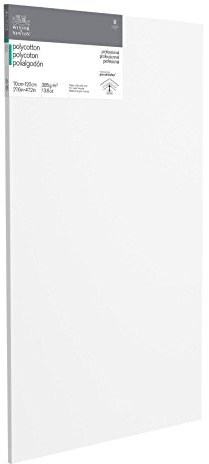 Winsor & Newton 6206035 Professional Keilrahmen aus Baumwollmischgewebe, 385 g/m², 3-fach grundiert, mittlere Körnung, ideal für die Ölfarben und Acrylfarben - 70x120cm