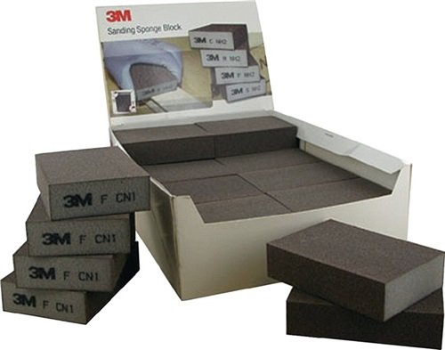 3M Schleifschwamm HI-FL L. 100xB. 68xH. 26mm mittel, 24 Stück