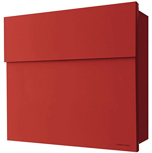 Radius Briefkasten Letterman 4 rot Wandbriefkasten 560r