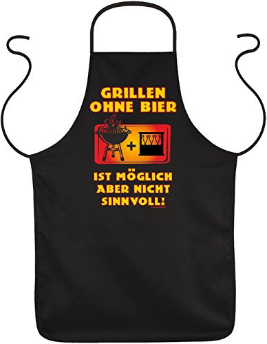 trag-das Vatertag Vatertagsgeschenk Grillschürze - Grillen ohne Bier - Papa Geschenk Geburtstag Vatertag Vater Dad Grill