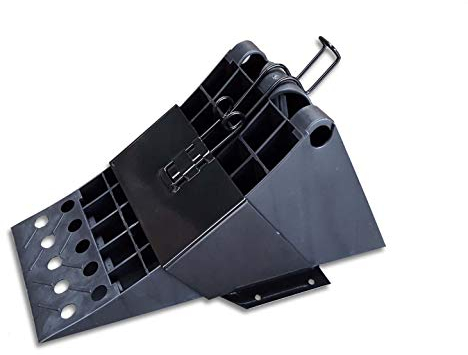 LKW! Unterlegkeil schwarz G53g + Kasten Halter schwarz/Hemmschuh Radkeil 6,5 to Anhänger Trecker