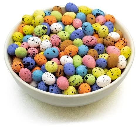 TRIXES 450 Uova di Pasqua in gommapiuma – Il Fai da Te e la Decorazione per Bambini – per riempire Un Cestino, per la Ricerca delle Uova, Decorazione per Il Vostro Albero di Pasqua