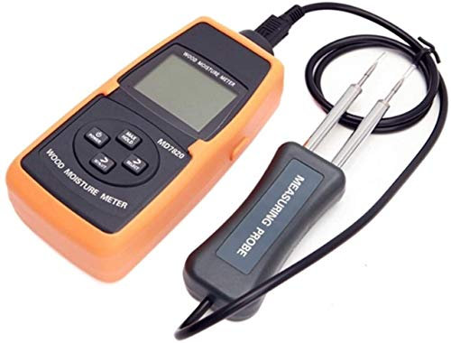 WJJ Misuratore di umidità del Legno Digitale LCD 2% -60% Albero legname in Legno di Legno di bambù Acqua contengono Strumenti di Misura della Temperatura Livello