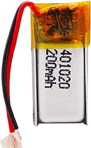 3.7v 200mah 401020 Lithium Polymer Li-po Rechargeable Battery For Toys Cars Speaker Headset Digital Products,1piece