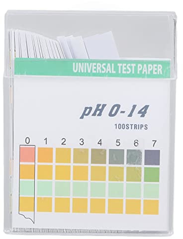DEWIN PH 0–14 Lackmus-Testpapier, 100 Stück PH-Papier, Professionelle Messung, Teststreifen, Präzise, ​​universell Für Kosmetik, Trinkwasser, Boden