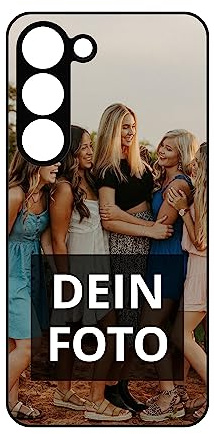 PhotoFancy® – Samsung Galaxy S23 Hülle mit Foto Personalisieren – Handyhülle selbst gestalten (Hardcase)