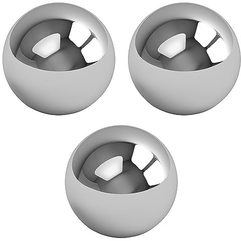 Be-Creative Set of 3 Replacement Metal Steel Balls for Mouse Trap Board game