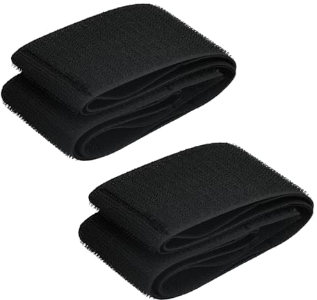 Anseom 2 Pieces Car Trunk Organizer Straps with Velcro for Fixing Items, Luggage Storage, Fixed Belt Fastening Straps for Easy Storage, Car Accessories for Vehicles