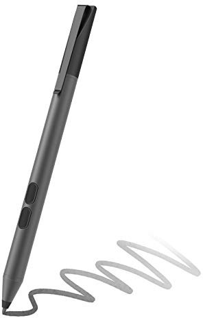 Stylus Stift HP, Pen für HP Envy x360, HP Spectre x360, HP Pavilion x360 und Andere Serien, Aktiver Digitaler Stift, 1024 Druckstufe, Austauschbare Spitzen, 2500 Stunden Akkulaufzeit