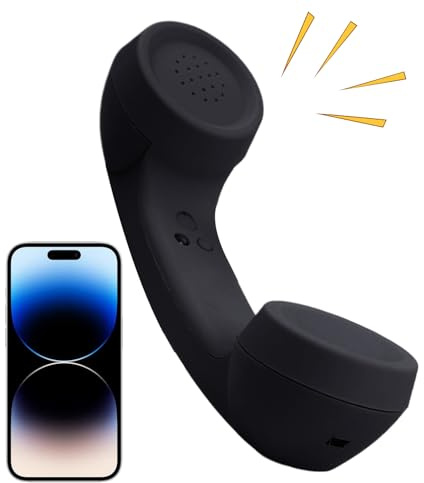 Ricevitore wireless vintage, portatile, stile telefono fisso, per comodino, scrivania, soggiorno, scuola, casa, ospedale, telefono fisso anziano