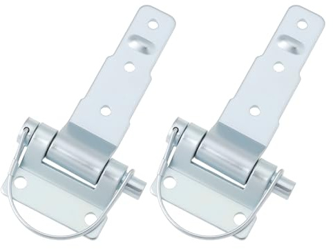 OTOTEC Lot de 2 charnières de panneau latéral ZW-03.106 en acier galvanisé pour camionnettes et camions