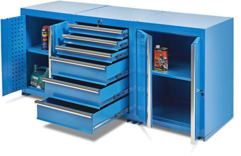 Werkzeugschränke Pro im 3er Set - Blau