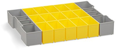 L-BOXX Werkzeugkoffer Set | Bosch Sortimo 102 Insetboxenset B3 | Erstklassige Sortierboxen für Kleinteile | Ideale Kleinteilemagazin Alternative