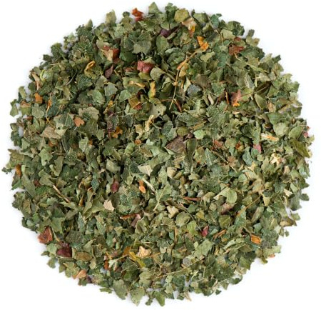 Tisane de Feuille de Bouleau - Betula Pendula Feuille Entière | aux notes fraîches et légèrement astringentes idéale en infusion quotidienne
