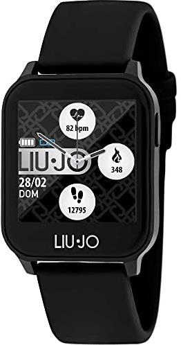 Orologio Donna Smartwatch Black Cinturino Nero Liu Jo Energy
