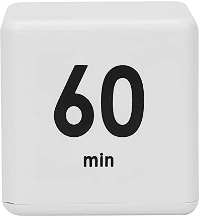 Würfeltimer, Zeitmanagement Küchentimer Kindertimer Trainingstimer Miracle TimeCube Timer Rotierender Timer Kochtimer Elektronischer Digitaltimer Küchentimer Professioneller(15-20-30-60 Minuten)