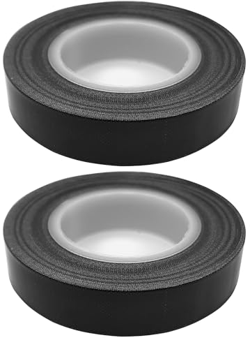 cyclingcolors 2x Nastro adesivo del teflon PTFE ad alta temperatura sigillatura sotto vuoto isolante per sigillatrici sottovuoto nero, 13mm x 10m