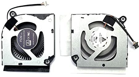 BestParts New CPU+GPU Fan Replacement for ACER Predator Triton 300 (PT315-53) Gaming Laptop 15.6'' (Double ABS Fan Blades)