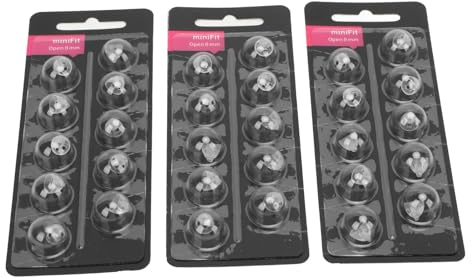 Hearing Open Dome, 30 Stück Advanced Sound Aid Domes für Minifit für zu Hause (8 mm)