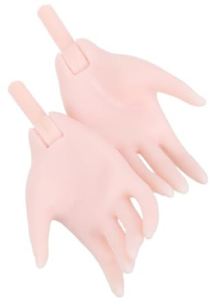 ibasenice Mini-dollhands Für Puppen Aus Langlebigem Abnehmbare Kleine Hände Realistische Handersatzteile Geeignet Für DIY-puppenmodellhalter Sichere Materialqualität