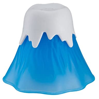 Limpiador de microondas Volcano Limpiador a vapor para hornos microondas Desinfecta con vinagre y agua para cocinas de casa u oficina (azul) Limpiador de microondas Volcano Volcano Melts Eruption Disr