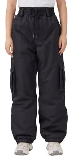 Sunnyuk Pantaloni Snowboard Uomo, Salopette Sci Uomo Salopette Sci Impermeabile Tuta Snowboard Elasticizzati Pantalone Curvy Taglie Forti Pantaloni Termici da Neve Invernale Montagna
