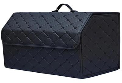 Auto Kofferraum Organizer für Opel Astra L 2022 2023, Kofferraumtasche Aufbewahrungsbox Aufbewahrung Taschen wasserdichte Leder Faltbare,L