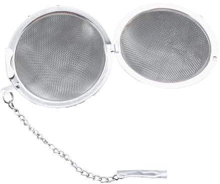 Tee Teesieb Edelstahl - Tee Ei Für Losen Tee, Teekugel Aus Edelstahl Maschen, Teesiegern Mit Kette, Teekugel Ei Für Losen Tee,Tee Infusersiebfiltern Für Tee
