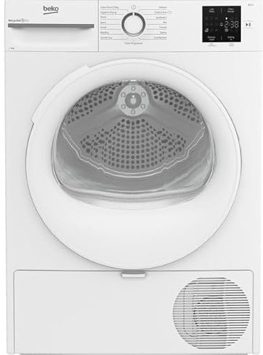 Beko b300 BM3T3922W 9Kg Heat Pump Tumble Dryer - White - A+ Rated