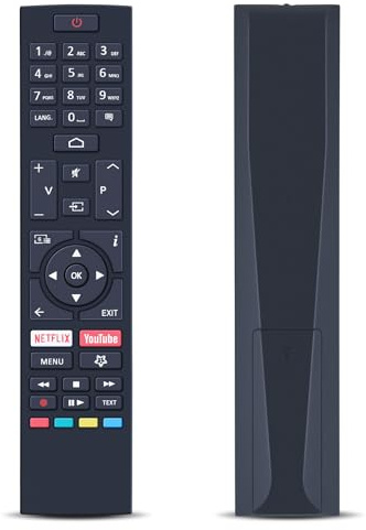 GOUYESHO Nouvelle télécommande de remplacement RC43157 pour Westwood EDENWOOD ED32C01HD-VE ED50C02UHD-VE ED43C00UHD-VE ED43C01UHD-VE ED50C00UHD-VE ED50C01UHD-VE ED55C00UHD-VE VE ED55C01UHD-VE