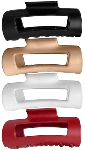 4 pinzas de pelo de nube para cabello grueso, pinzas pequeñas para el cabello, horquilla flexible para niñas, no se rompen fácilmente, flexibles y, cómodas, para fiestas casuales en la playa