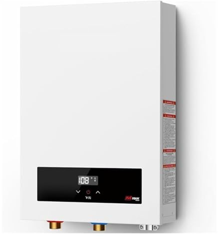 Chauffe-eau Électrique Sans Réservoir, Instantané Fin, Commande À Affichage Numérique LED, For Toute La Maison Économies d'énergie