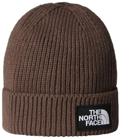 The North Face Tnf Logo Box Cuffed Beanie Mütze NF0A8CHE1OI1 Braun