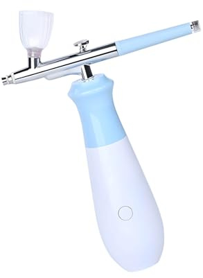Pulvérisateur 3 modes de pression 0,3 mm brume fine 500 mAh batterie avec brosses sans fil Nail Art Machine