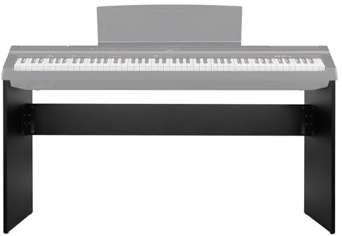 STRICH L85 Piano Keyboard Stand, Heavy Duty Wooden Furniture Stand, Compatible for Yamaha P-45/P-71/P-125/P-128 Digital Piano 88 Keys, Black